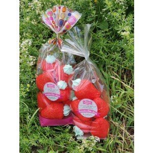 Guimauves à la fraise